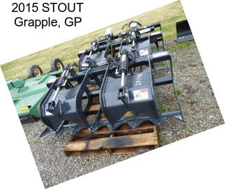 2015 STOUT Grapple, GP