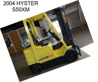 2004 HYSTER S50XM