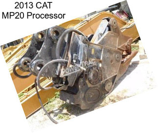 2013 CAT MP20 Processor