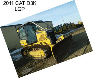 2011 CAT D3K LGP