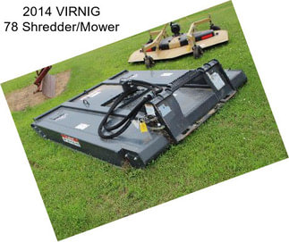 2014 VIRNIG 78 Shredder/Mower