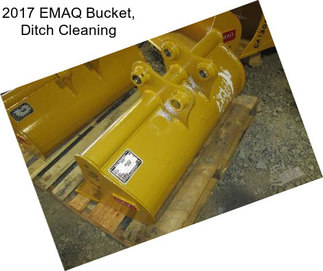 2017 EMAQ Bucket, Ditch Cleaning