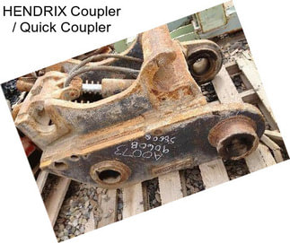 HENDRIX Coupler / Quick Coupler