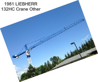 1981 LIEBHERR 132HC Crane Other