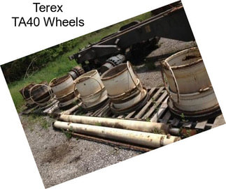 Terex TA40 Wheels