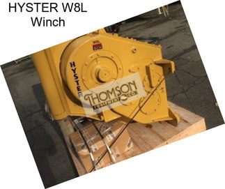 HYSTER W8L Winch