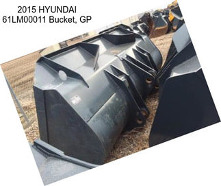 2015 HYUNDAI 61LM00011 Bucket, GP