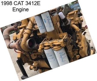1998 CAT 3412E Engine
