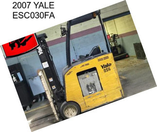 2007 YALE ESC030FA