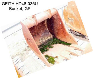 GEITH HD48-036U Bucket, GP