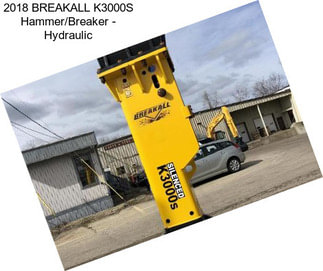 2018 BREAKALL K3000S Hammer/Breaker - Hydraulic