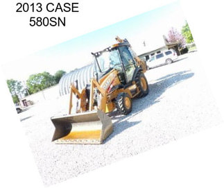 2013 CASE 580SN