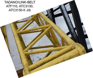 TADANO/LINK-BELT ATF110, ATC3130, ATC3130-II Jib