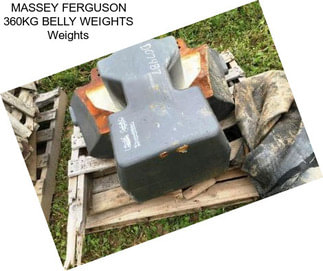 MASSEY FERGUSON 360KG BELLY WEIGHTS Weights