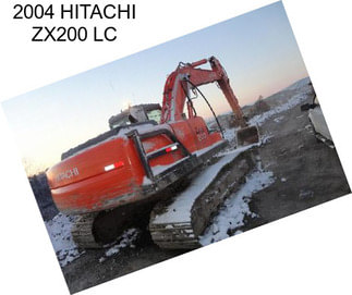 2004 HITACHI ZX200 LC