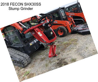 2018 FECON SHX30SS Stump Grinder