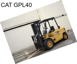 CAT GPL40