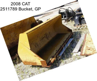 2008 CAT 2511789 Bucket, GP