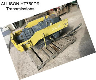 ALLISON HT750DR Transmissions