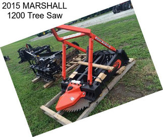 2015 MARSHALL 1200 Tree Saw