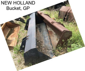 NEW HOLLAND Bucket, GP