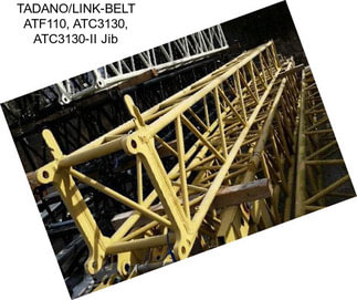 TADANO/LINK-BELT ATF110, ATC3130, ATC3130-II Jib