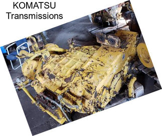 KOMATSU Transmissions