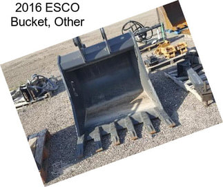 2016 ESCO Bucket, Other
