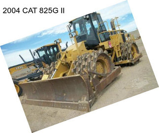 2004 CAT 825G II