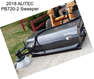 2018 ALITEC PB720-2 Sweeper