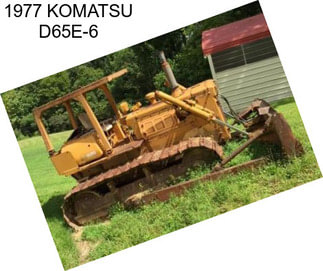 1977 KOMATSU D65E-6