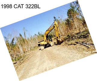 1998 CAT 322BL