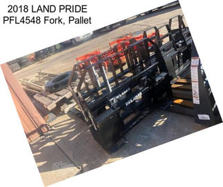 2018 LAND PRIDE PFL4548 Fork, Pallet