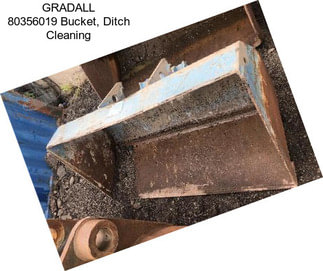 GRADALL 80356019 Bucket, Ditch Cleaning