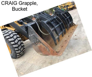 CRAIG Grapple, Bucket