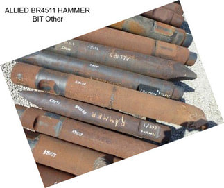 ALLIED BR4511 HAMMER BIT Other