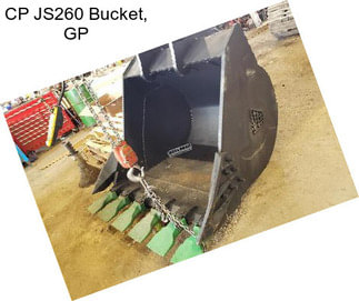 CP JS260 Bucket, GP