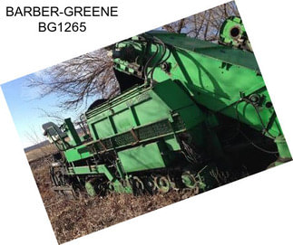 BARBER-GREENE BG1265