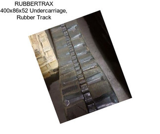 RUBBERTRAX 400x86x52 Undercarriage, Rubber Track