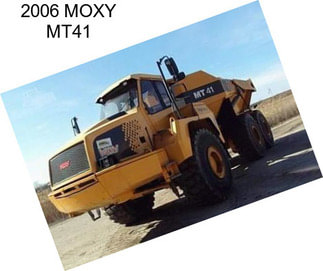 2006 MOXY MT41