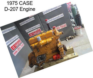 1975 CASE D-207 Engine