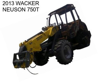 2013 WACKER NEUSON 750T