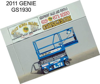 2011 GENIE GS1930