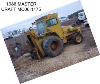 1986 MASTER CRAFT MC06-1175