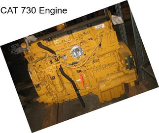 CAT 730 Engine