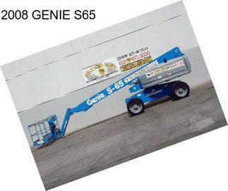 2008 GENIE S65