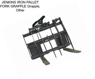 JENKINS IRON PALLET FORK GRAPPLE Grapple, Other