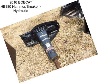 2016 BOBCAT HB980 Hammer/Breaker - Hydraulic