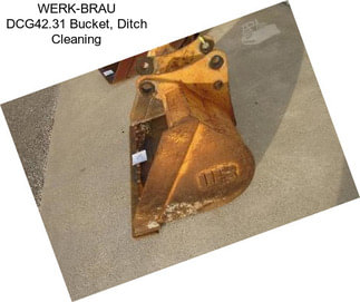 WERK-BRAU DCG42.31 Bucket, Ditch Cleaning
