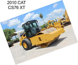 2010 CAT CS76 XT